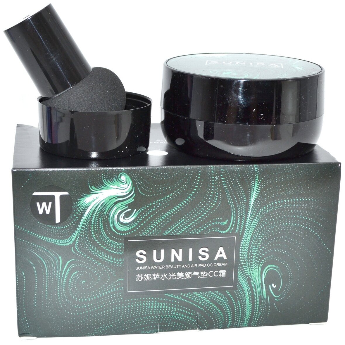 Увлажняющий кушон Основа для макияжа Sunisa Water Beauty And Air Pad CC Cream 20 гр
