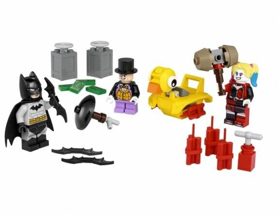 Lego 40453 Super Heroes Бэтмен против Пингвина и Харли Квин