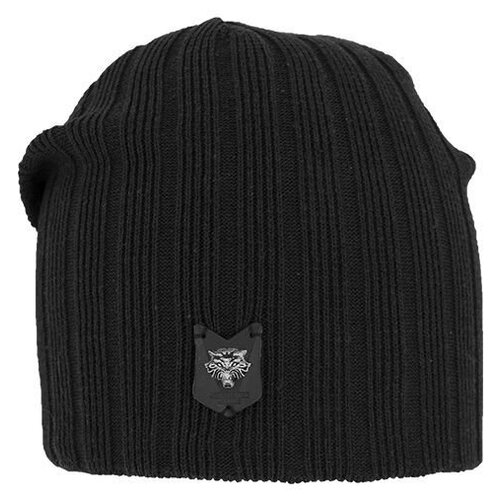 фото Шапка для мальчика лютый, цвет черный, весна-осень, размер 52-54 mialt