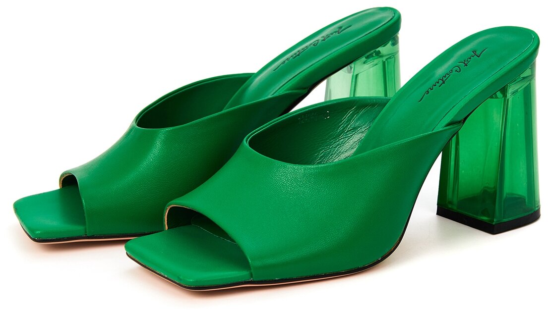 Биркенштоки Just Couture, размер 37, зеленый — фото 1