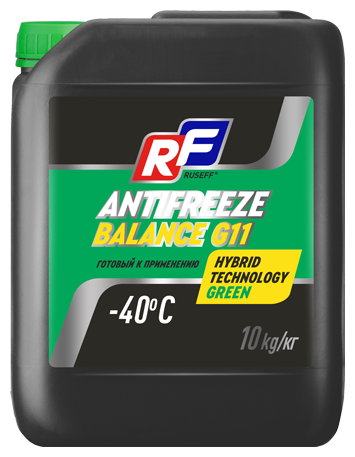 Антифриз antifreeze balance g11 (10кг), ruseff, 17464n
