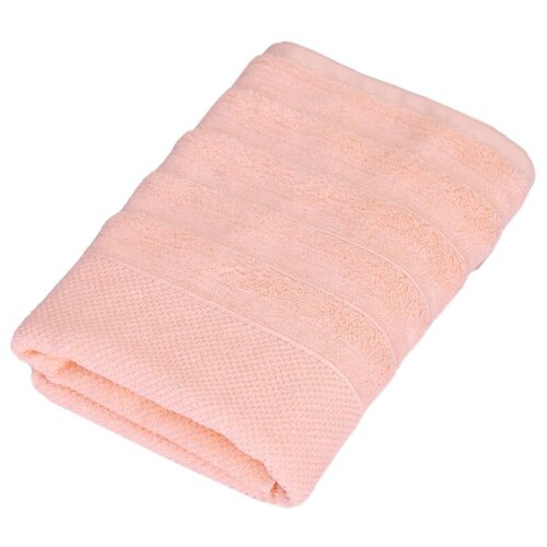 Полотенце махровое Solo премиум Олимп 140см 500гм2 персиковый 2285₽