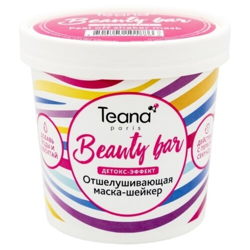 фото Teana beauty bar детокс-эффект отшелушивающая маска-шейкер, 25 г