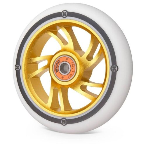 фото Колесо hipe 5w 110мм золотой/белый