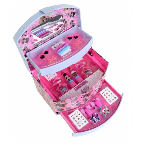 L. O. L. Surprise! Игровой набор детской декоративной косметики для лица и ногтей, в кейсе-шкатулке, арт. 1482229E