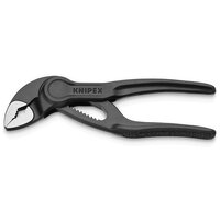 Клещи переставные KNIPEX COBRA® XS зев 28 мм, длина 100 мм, фосфатированные