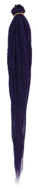 Сенегал твист 55-60 см 100 гр (CE) цвет фиолетовый(#Purple)