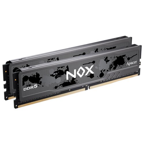 Оперативная память Apacer NOX 16 ГБ x 2 шт DDR5 5200 МГц DIMM CL38 AH5U32G52C502MBAA-2 1076700₽