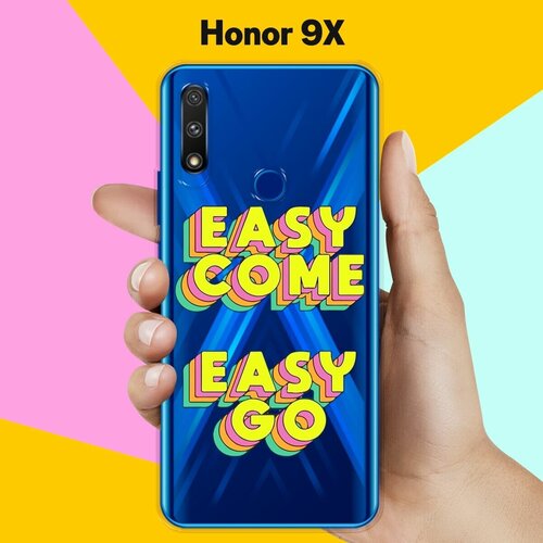 Силиконовый чехол Easy go на Honor 9X
