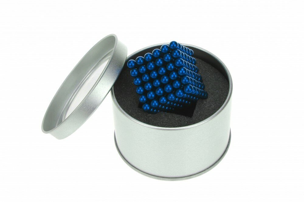 фото Магнитный конструктор Неокуб 216 шариков 5 мм Neocube (синий)/Неокуб синий