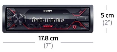 Автомагнитола Sony DSX-A210UI 1DIN 4x55Вт RDS