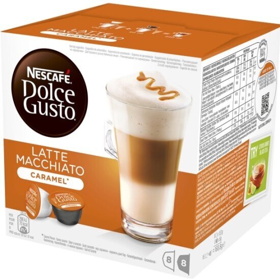 Кофе в капсулах Nescafe Dolce Gusto Latte Macchiato caramel 16 капсул