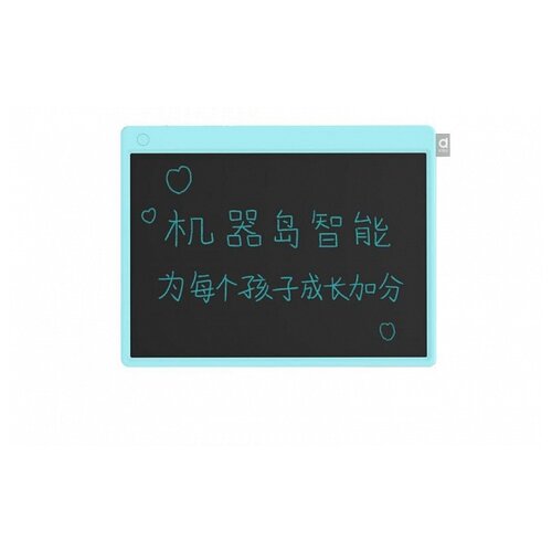фото Планшет детский xiaomi machine island smart small blackboard 13,5" голубой