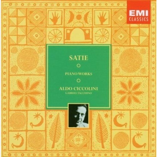 Erik Satie 'Aldo Ciccolini 'Piano Works' CD5/2003/Classic/Europe blue pink bohemia style modern elegant comforter bedding set fashion king queen twin size bed linen duvet cover sets pillowcase