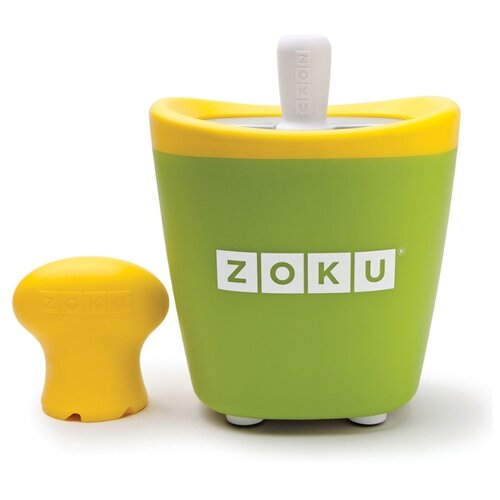 фото Набор для приготовления мороженого single quick pop maker зеленый zoku