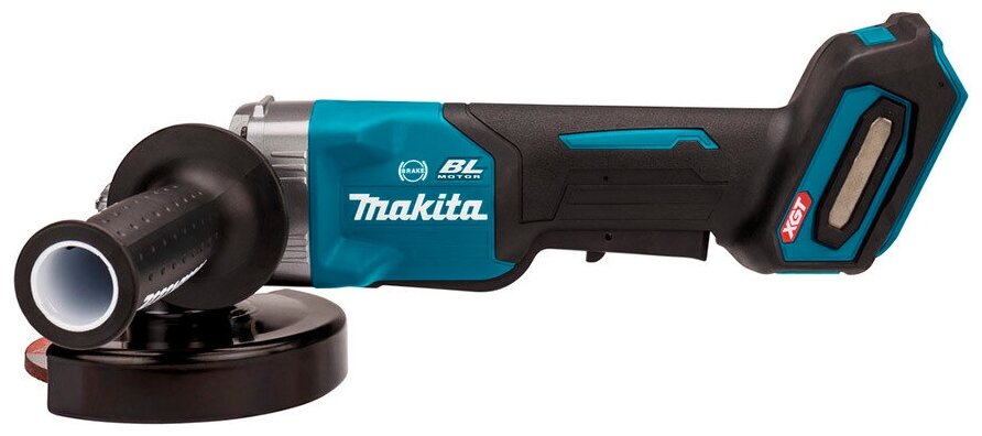 Аккумуляторная УШМ Makita GA013GZ, 125 мм, без аккумулятора черный/синий - фотография № 14