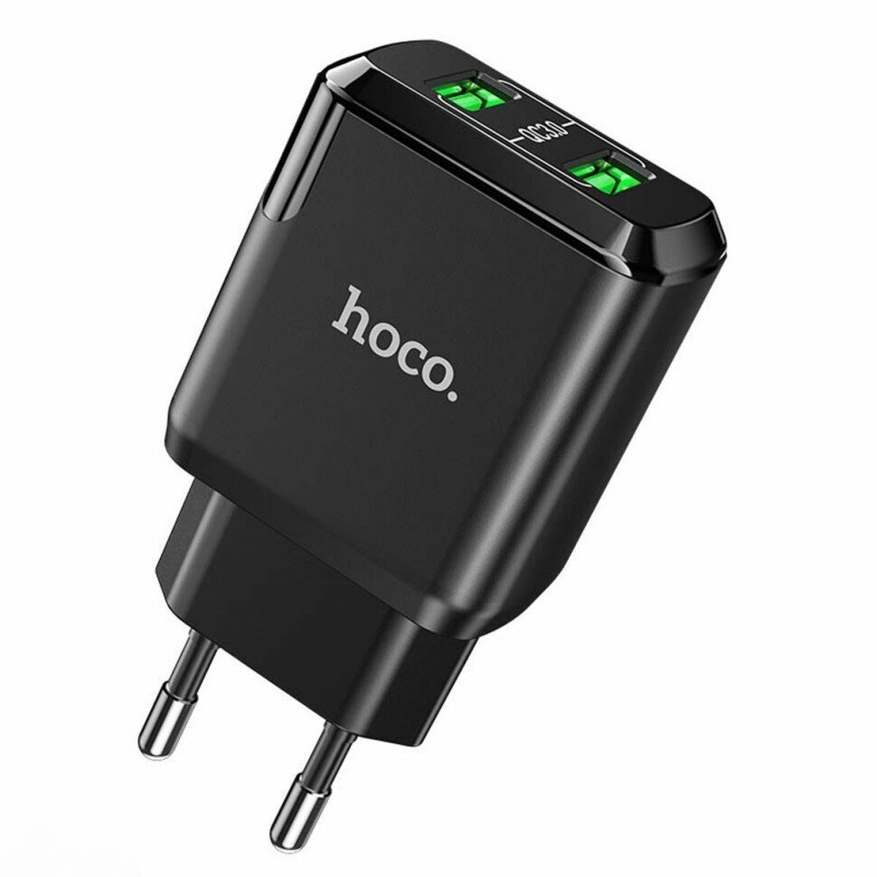 Сетевое зарядное устройство Hoco N6 Charmer + кабель USB Type-C 18 Вт