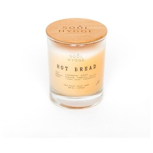 Ароматическая свеча HOT BREAD 225 мл (хлопковый фитиль)