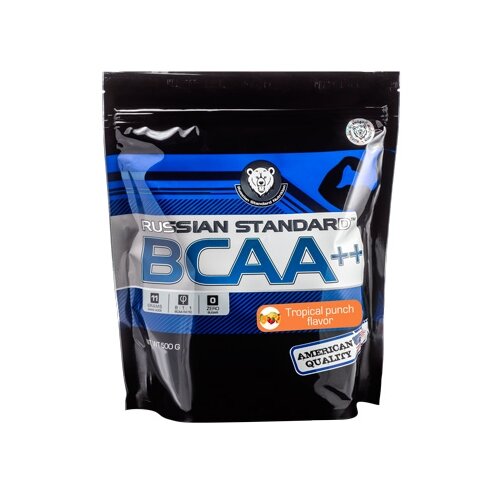 Аминокислота RPS Nutrition BCAA++ 8:1:1, тропический пунш, 500 гр. bcaa rps nutrition bcaa 8 1 1 апельсин 500 гр