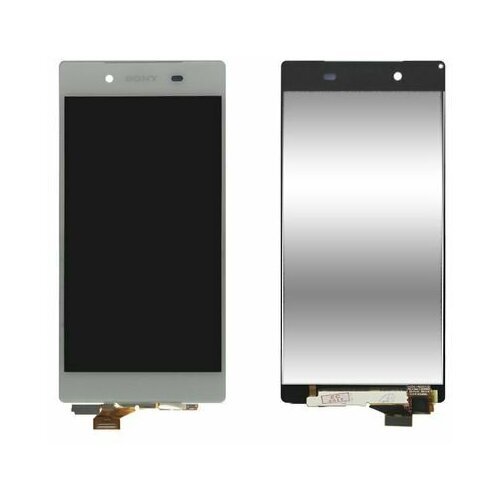Дисплей для Sony Xperia Z5 E6653 E6603 E6633 Белый (модуль в сборе) проклейка задней крышки для sony e6603 e6653 xperia z5 e6633 e6683 xperia z5 dual