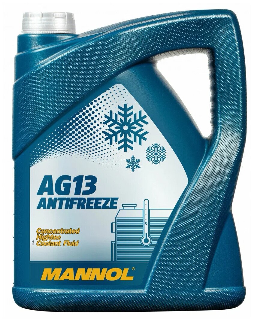 MANNOL MN4113-5 4113-5 Antifreeze AG13 -75 зеленый 5л.
