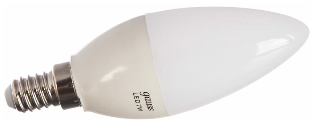 Лампа Gauss LED Свеча E14 7W 520lm 3000К step dimmable 103101107-S - фотография № 6