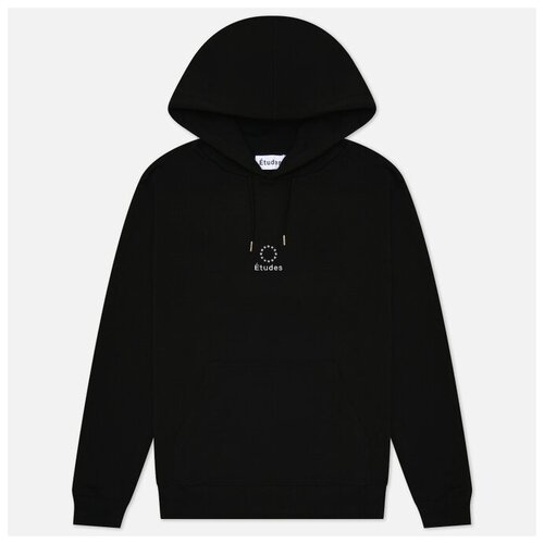 фото Мужская толстовка etudes basic essentials klein logo чёрный , размер xxl