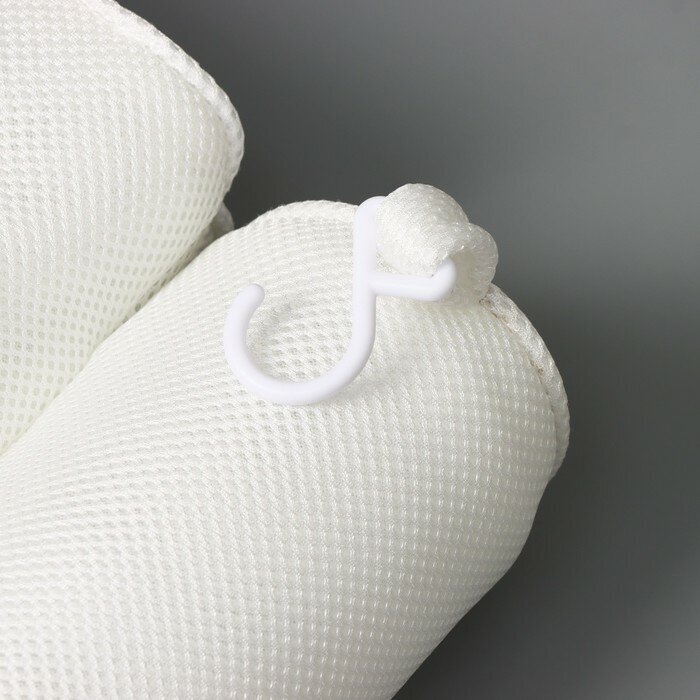 Подушка для ванной SPA Premium, на присосках, цвет белый - фотография № 2