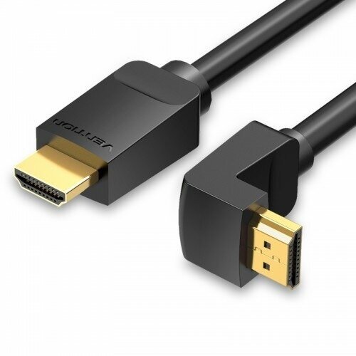 Кабель HDMI - HDMI Vention AAQBI 3.0m кабель интерфейсный vention aaqbh hdmi high speed v2 0 with ethernet 19m 19m угол 270 2м