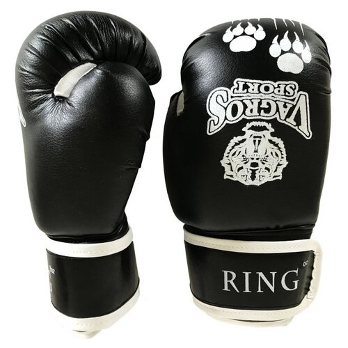 фото Боксерские перчатки vagrossport ring черный 8 oz