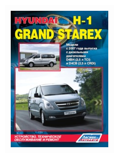 Hyundai H-1 / GRAND STAREX. Модели c 2007 года выпуска с дизельными двигателями D4BH (2,5 л. TCI) и D4CB (2,5 л. CRDi). Руководство по ремонту и техническому обслуживанию (+полезные ссылки) - фото №2