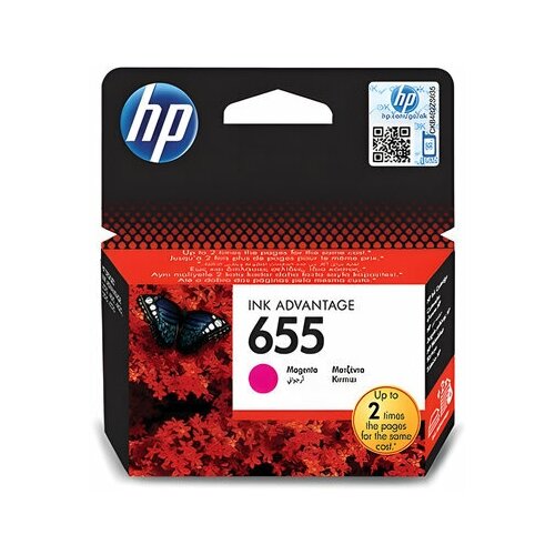 Картридж струйный HP (CZ111AE) Deskjet Ink Advantage 3525/5525/4515/4525 №655 пурпурный, 1 шт