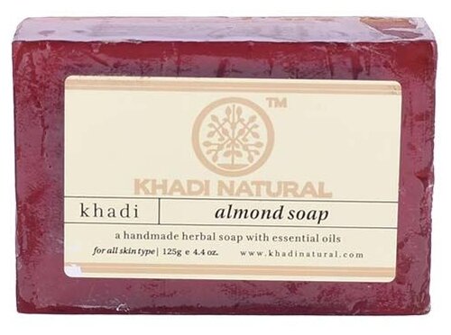 Khadi Natural Мыло Almond Soap, 125 г