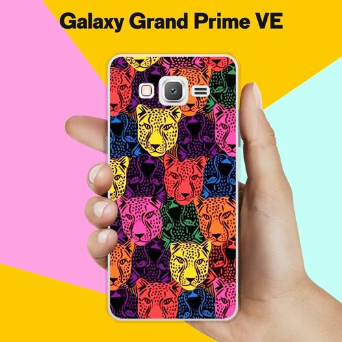 Силиконовый чехол на Samsung Galaxy Grand Prime VE Тигры / для Самсунг Галакси Гранд Прайм ВЕ Дуос