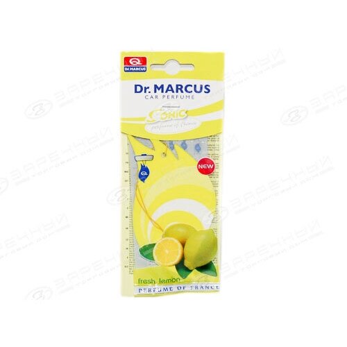 Ароматизатор подвесной картонный "Dr.Marcus" Sonic Fresh Lemon DR.MARCUS DM363box