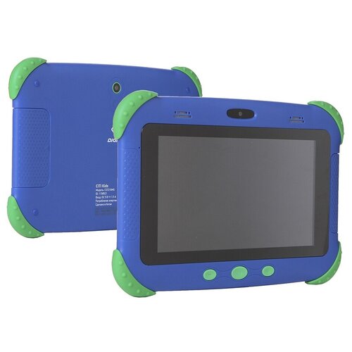 Планшет Digma Citi Kids Blue CS7216MG (MediaTek MT8321 1.3GHz/2048Mb/32Gb/3G/Wi-Fi/Bluetooth/Cam/7.0/1024x600/Android) детский планшет digma citi kids 81 8 2gb 32gb 3g android 10 0 go розовый [cs8233mg]