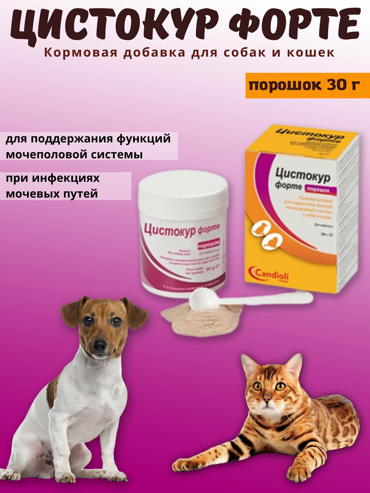 Цистокур форте 30г CANDIOLI - фото №3