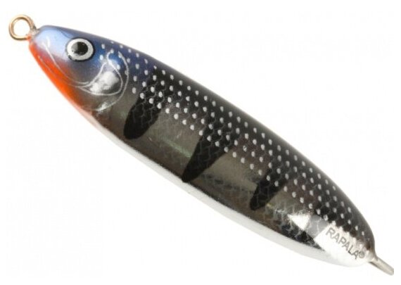 Блесна Rapala Minnow Spoon RMS06-SH колеблющаяся 60 мм 10 г тройной крючок