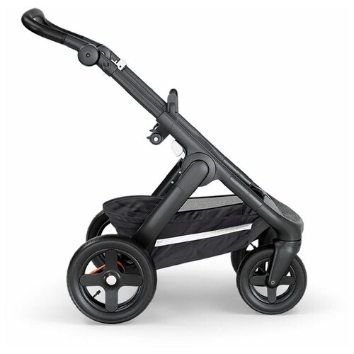 Шасси с внедорожными колесами c черной ручкой для коляски Stokke Trailz