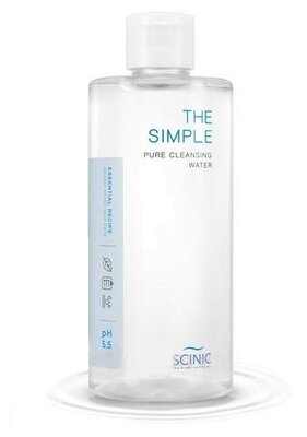 Scinic вода для снятия макияжа The Simple