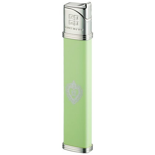 Зажигалка газовая Givenchy G35 Green Lacquer Heart 4G, GV G35-3523