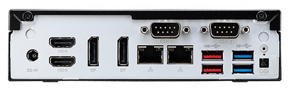 Платформа Shuttle LGA1700, H670, 2*DDR4 SODIMM (3200), 2.5" HDD/SSD, M.2, 2*Glan, 2*HDMI, 2*DP, 2*COM, USB Type-C, 7*USB 3.2, SD reader, noOS, b - фото №5