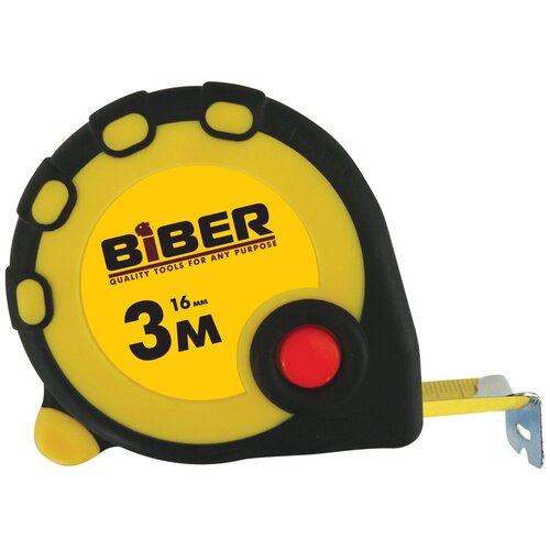 Рулетка Biber 40091 Standart 3 м/16 мм