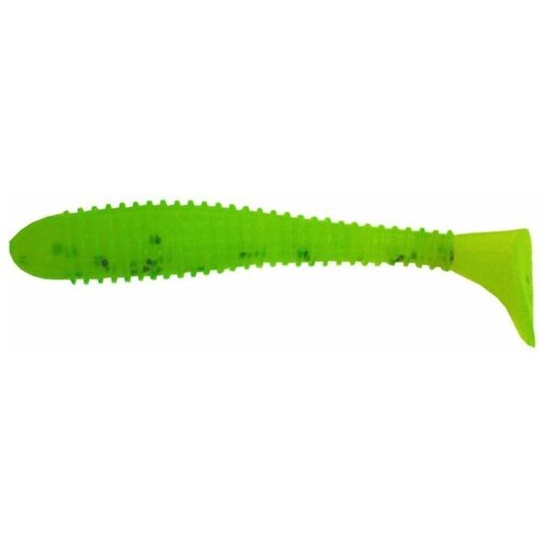 Виброхвост Helios Catcher Pepper Lime, 9 см, 5 шт. (HS-2-009)