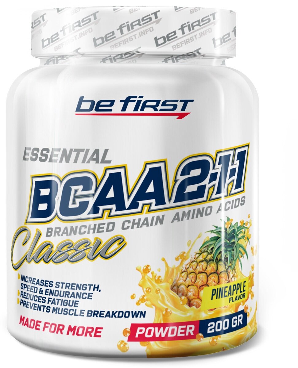 Be First Classic BCAA 2:1:1 (200г) Ананас