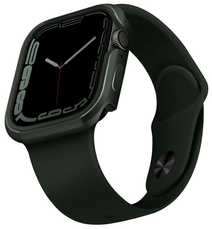 Чехол Uniq Valencia aluminium для Apple Watch 44/45 мм