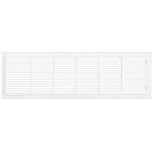 Решетка вентиляционная ZEIN Люкс Л73 73 x 232 мм с сеткой неразъемная 399₽