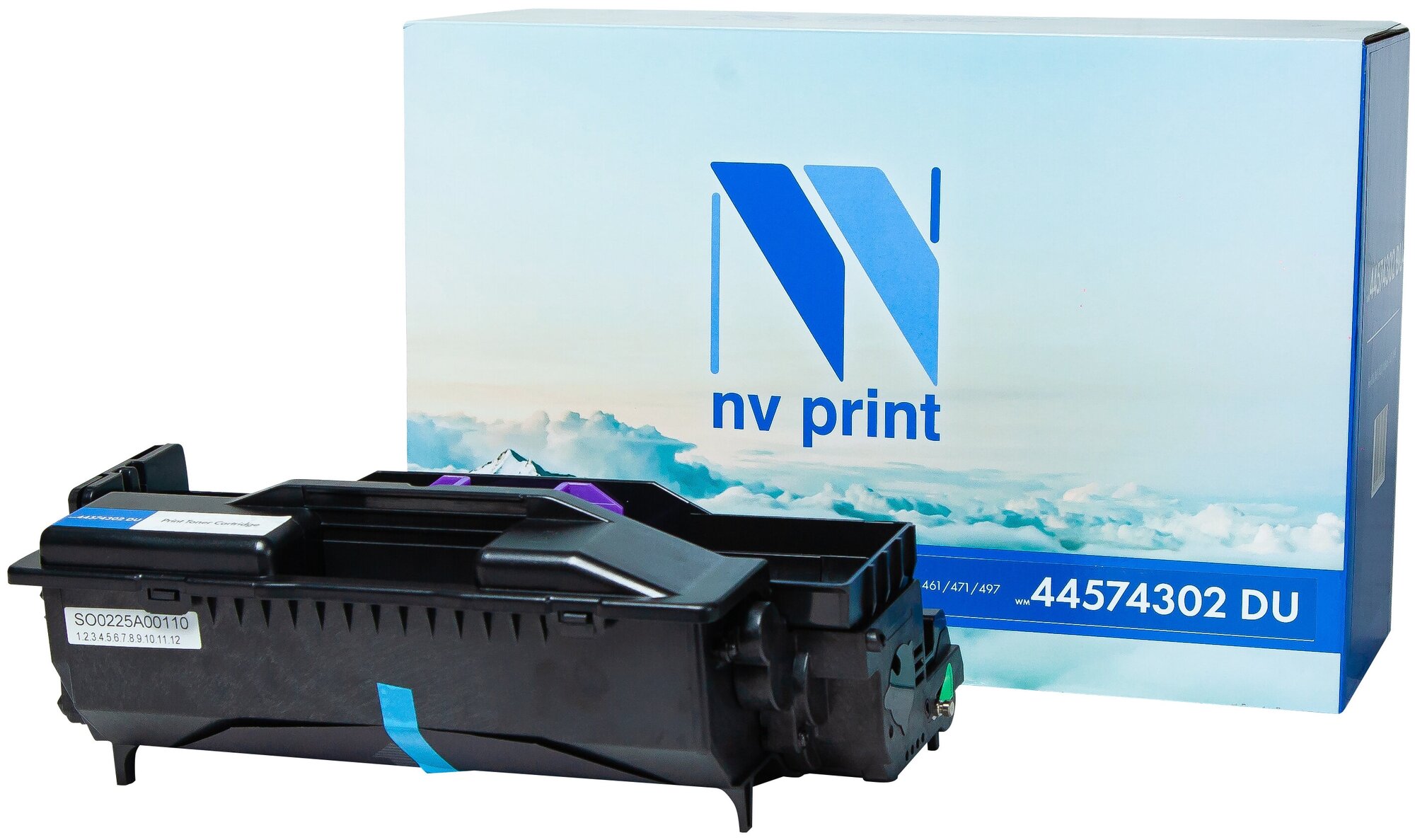 Драм-картридж NV Print NV-44574302DU для OKI B411, OKI B412, OKI B431, OKI B432, OKI MB461, OKI MB471 (совместимый, чёрный, 25000 стр.)