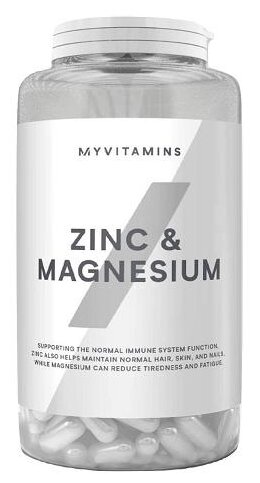 БАД Myprotein Zinc & Magnesium (270 капсул), 100 г, 270 шт.