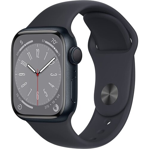 Смарт-часы Apple Watch Series 8 A2770 41мм OLED LTPO темная ночь (MNP53ZP/A)